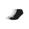 adidas Performance sportsokken Essentials low - zwart/wit/grijs (set van 3)