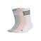 adidas Sportswear sportsokken Essential Crew - roze/grijs/wit (set van 3)