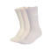 adidas Performance sportsokken Essential Crew - ecru/lichtroze/lichtblauw (set van 3)