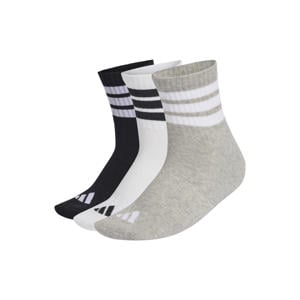 sportsokken - zwart/wit/grijs (set van 3)