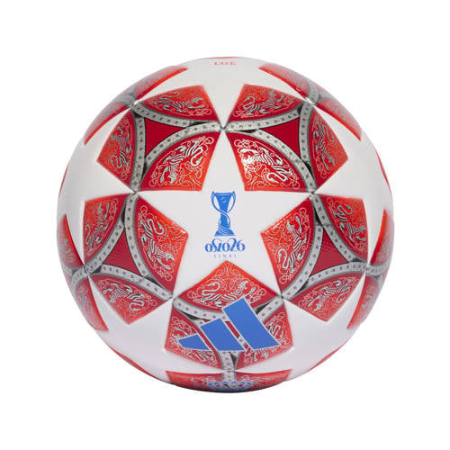 adidas Performance voetbal UWCL League 25/26 wit/rood maat 5 afbeelding