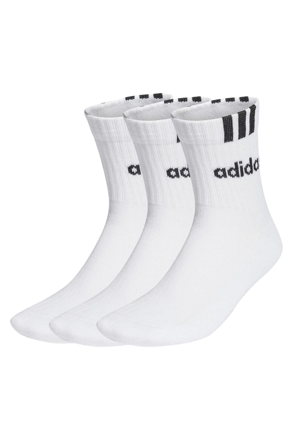 adidas Sportswear sportsokken - wit/zwart (set van 3)