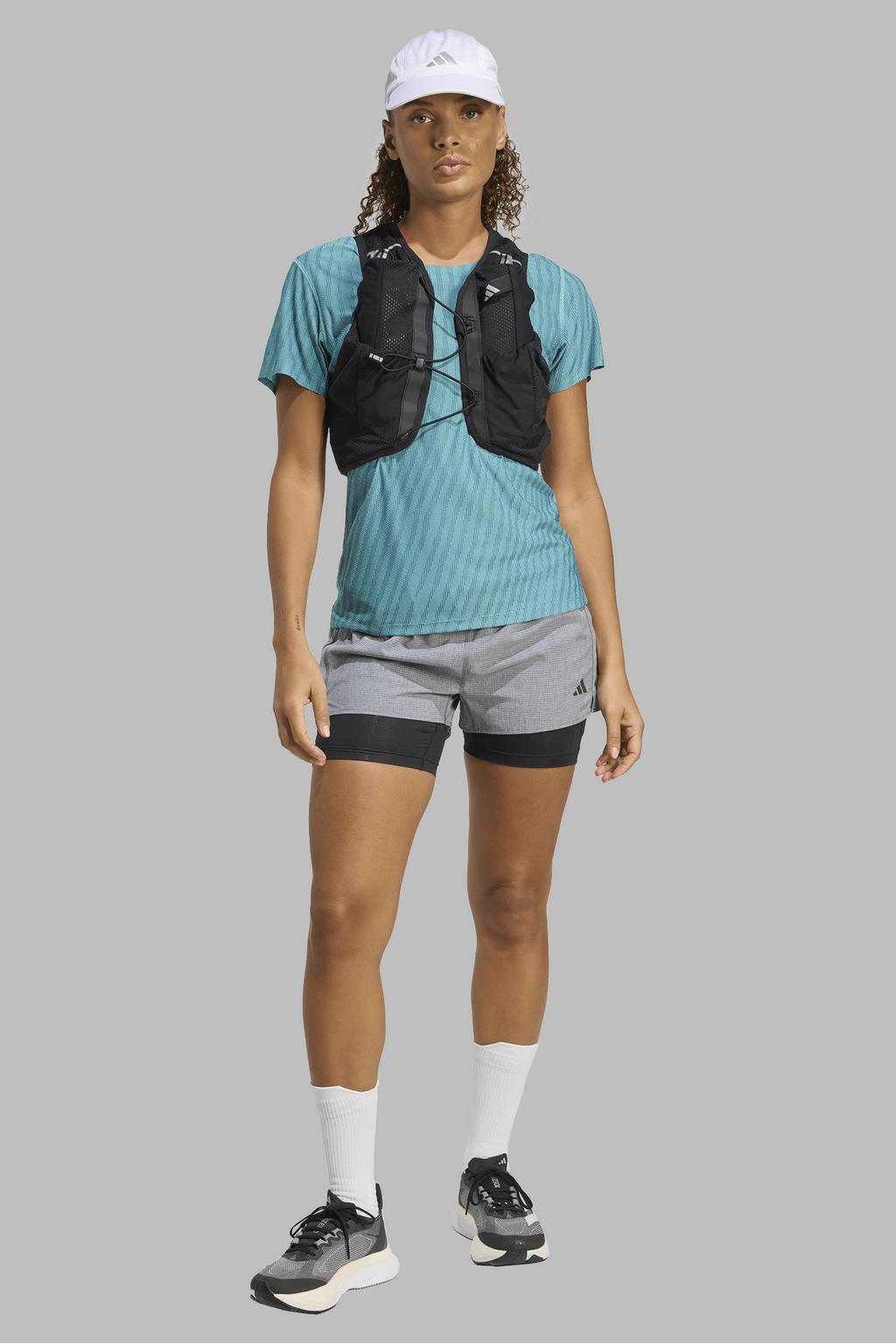 adidas Performance hardloopvest zwart
