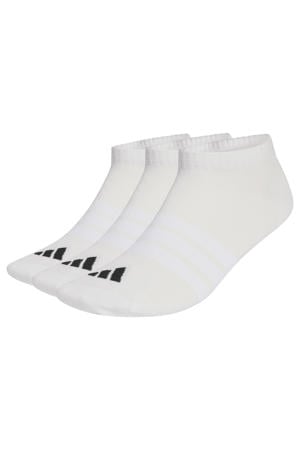 sportsokken Essential low - wit (set van 3)