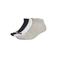 adidas Performance sportsokken Essential low - zwart/wit/beige (set van 3)