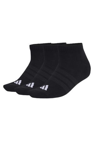 sportsokken Essentials low - zwart (set van 3)