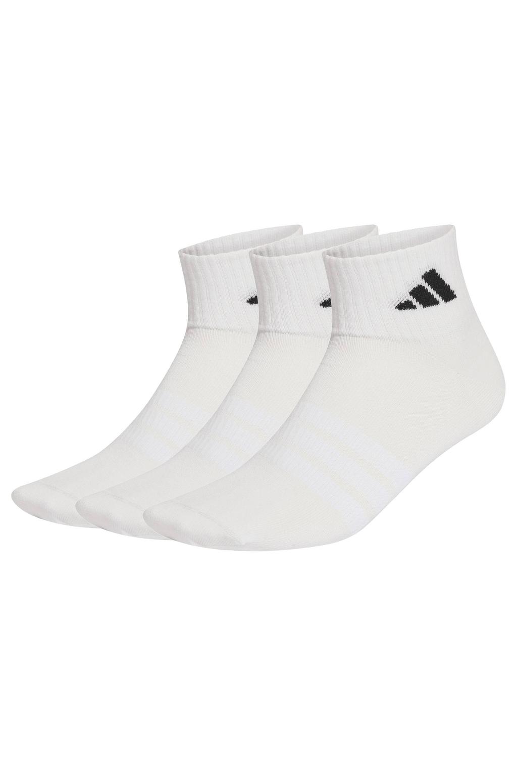 adidas Performance sportsokken Essentials ankel - wit (set van 3)