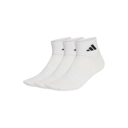 adidas Performance sportsokken Essentials ankel - set van 3 wit afbeelding