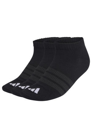 sportsokken Essential low - zwart (set van 3)