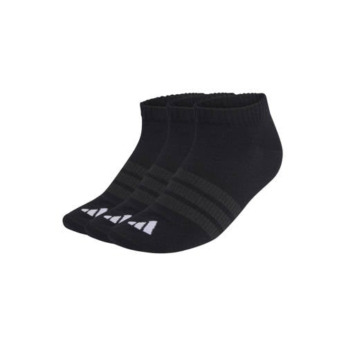 adidas Performance sportsokken Essential low - set van 3 zwart afbeelding