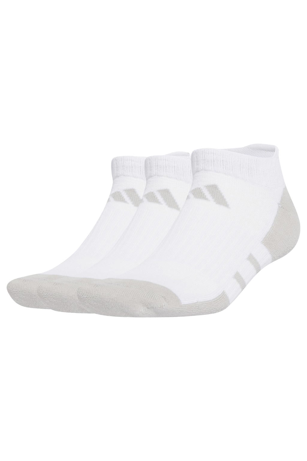 adidas Performance enkelsokken - wit/grijs (set van 3)