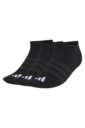 sportsokken - zwart (set van 3)