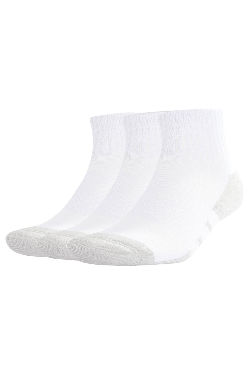 adidas Performance sportsokken Essentials Climacool - wit/grijs (set van 3)