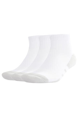 sportsokken Essentials Climacool - wit/grijs (set van 3)