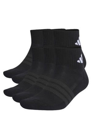 sportsokken - zwart (set van 6)