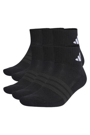sportsokken - zwart (set van 6)