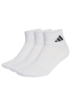 sportsokken Essential Ankle - wit (set van 3)