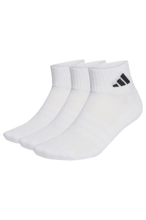sportsokken Essential Ankle - wit (set van 3)