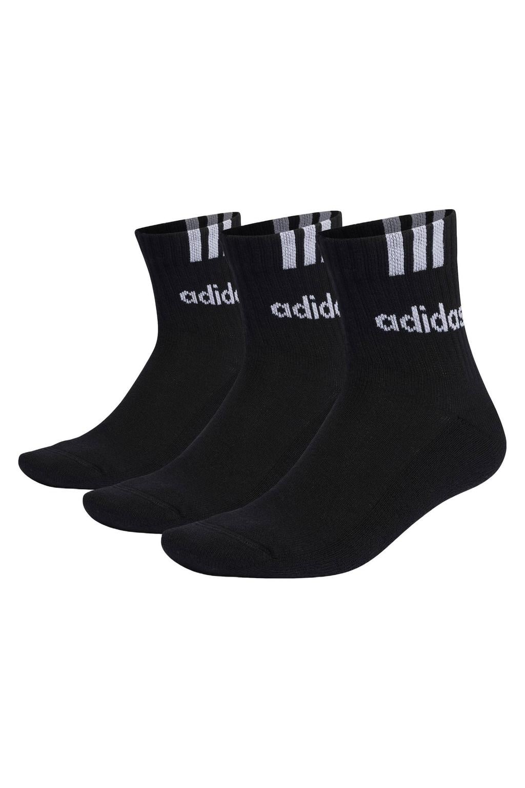 adidas Sportswear sportsokken - zwart/wit (set van 3)