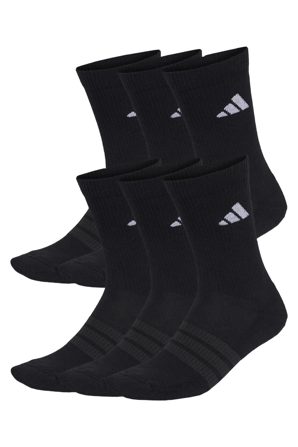 adidas Performance sportsokken - zwart (set van 6)