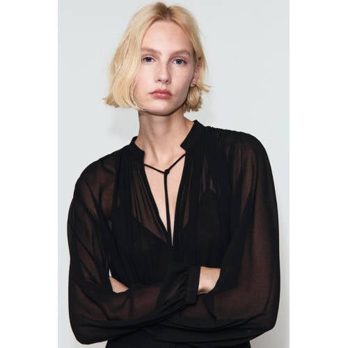 Mango jumpsuit zwart afbeelding
