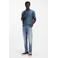 HUGO regular T-shirt blauw