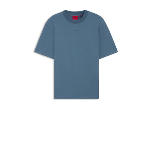 HUGO relaxed T-shirt blauw afbeelding