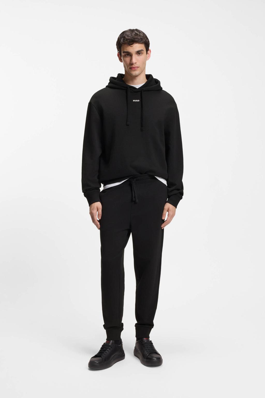 HUGO Dayote regular joggingbroek zwart
