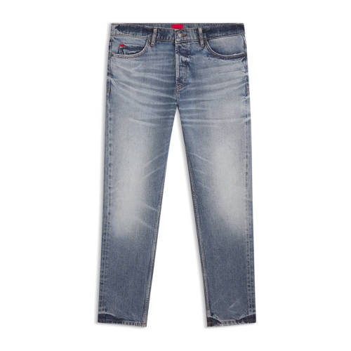 HUGO 634 tapered jeans bright blue afbeelding