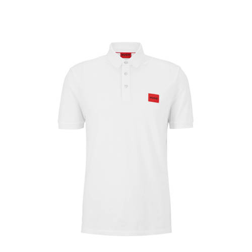 HUGO slim polo wit afbeelding