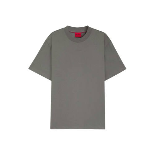 HUGO regular T-shirt grijs afbeelding