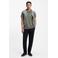 BOSS regular T-shirt grijsgroen