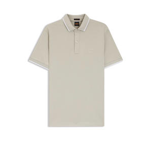 slim polo taupe