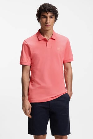 slim polo roze