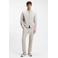 BOSS Sanderson-L-3 regular chino met linnen zand
