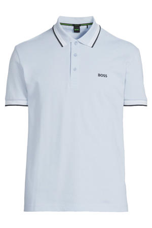 regular polo lichtblauw
