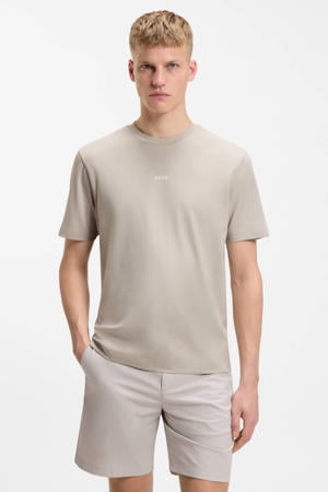 regular T-shirt zand