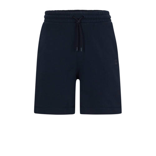 BOSS regular sweatshort donkerblauw afbeelding