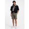 BOSS regular sweatshort grijsgroen
