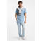 BOSS regular T-shirt blauw