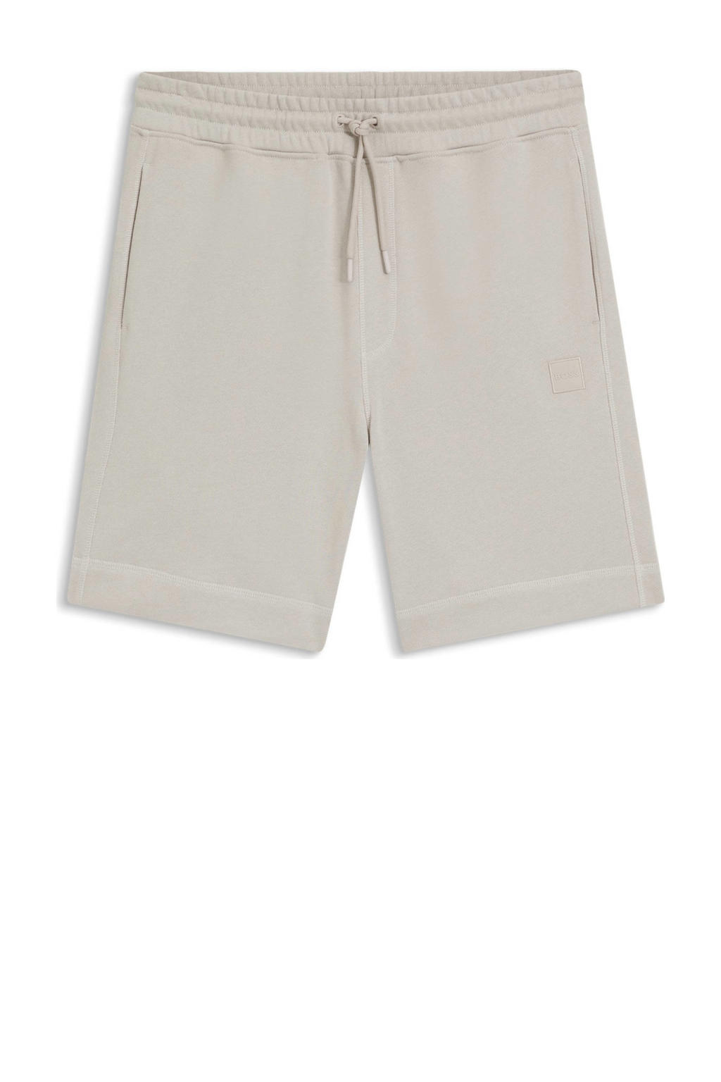 BOSS regular sweatshort ecru