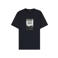 BOSS regular T-shirt donkerblauw