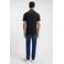 BOSS slim polo donkerblauw