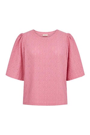 top - roze