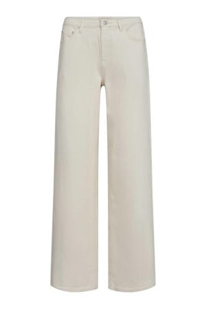 wide leg jeans beige