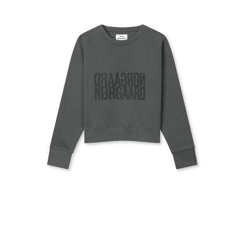 MADS NØRGAARD - COPENHAGEN sweater antraciet afbeelding