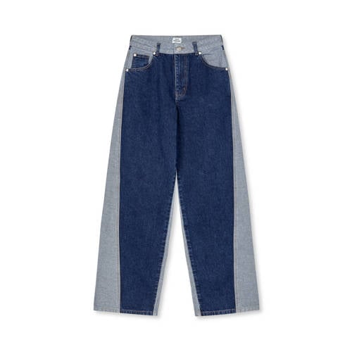 MADS NØRGAARD - COPENHAGEN loose fit jeans dark blue denim afbeelding
