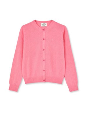 gebreid vest roze