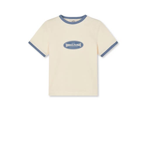 MADS NØRGAARD - COPENHAGEN T-shirt ecru afbeelding