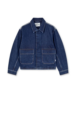 denim spijkerjas dark blue denim
